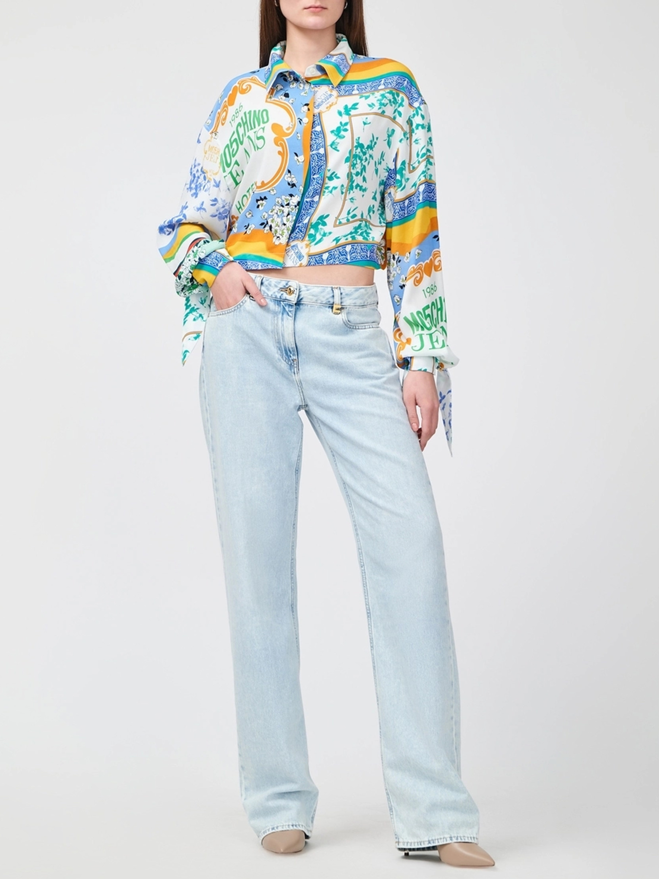 Сорочки Moschino модель 251K2J021737351888 Фото