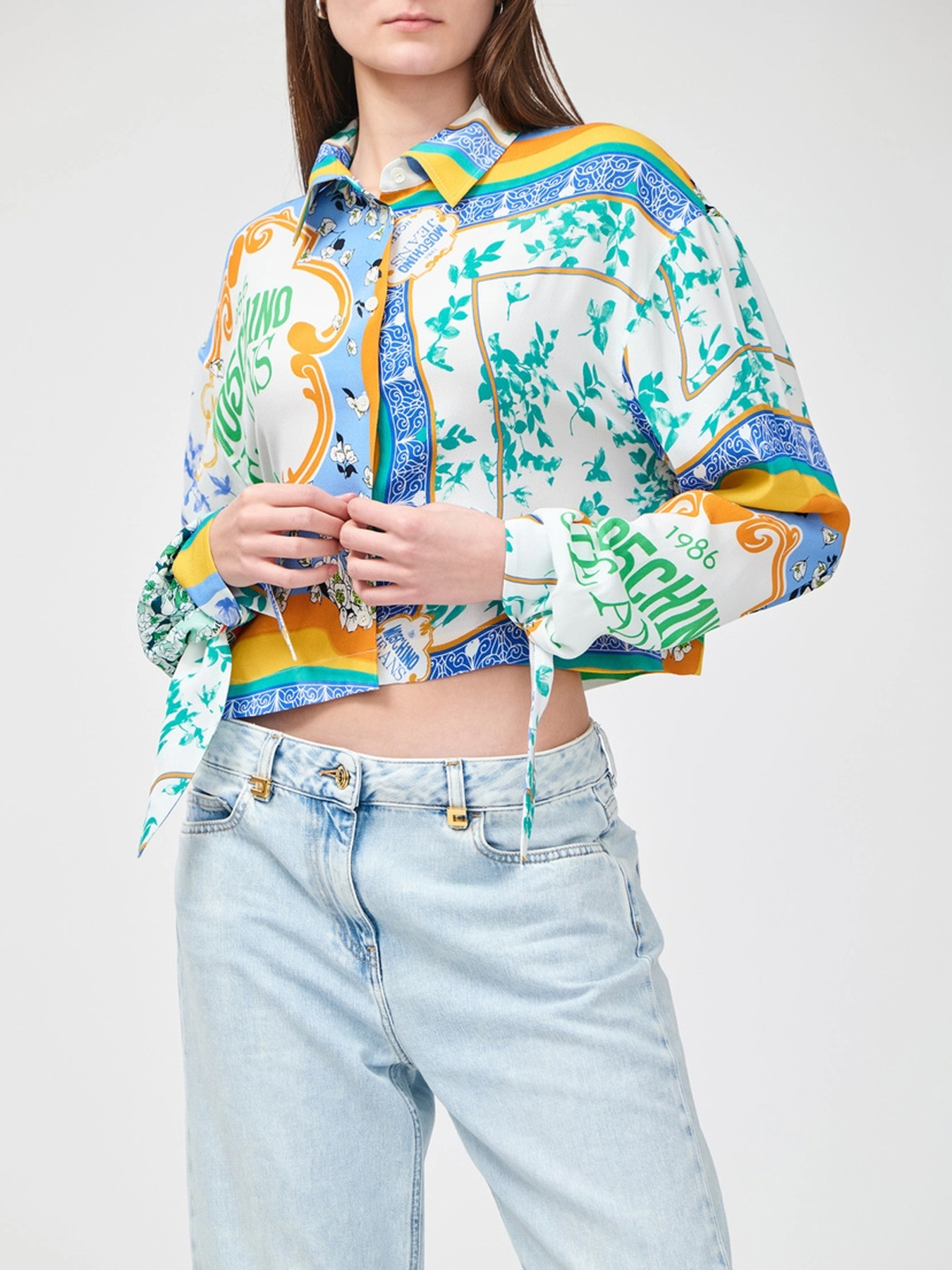 Сорочки Moschino модель 251K2J021737351888 Фото