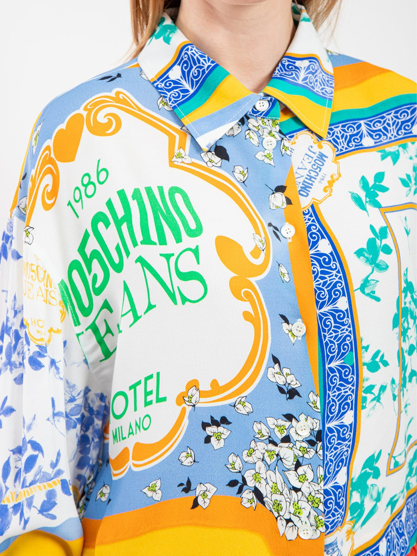 Сорочки Moschino модель 251K2J021737351888 Фото
