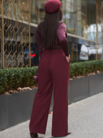 Брюки Jadone Fashion модель КBryuky_Temis_burgundiN Фото
