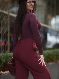 Брюки Jadone Fashion модель КBryuky_Temis_burgundiN Фото