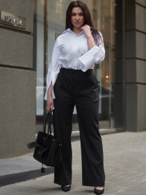 Брюки Jadone Fashion модель Bryuky_Msstery_chorN Фото