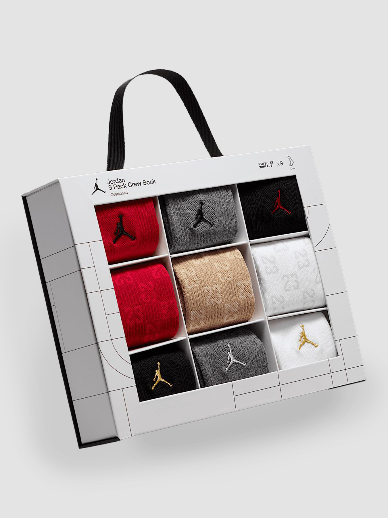 Шкарпетки та гольфи Jordan Holiday Crew Gift Box модель BJ0729-R78 Фото