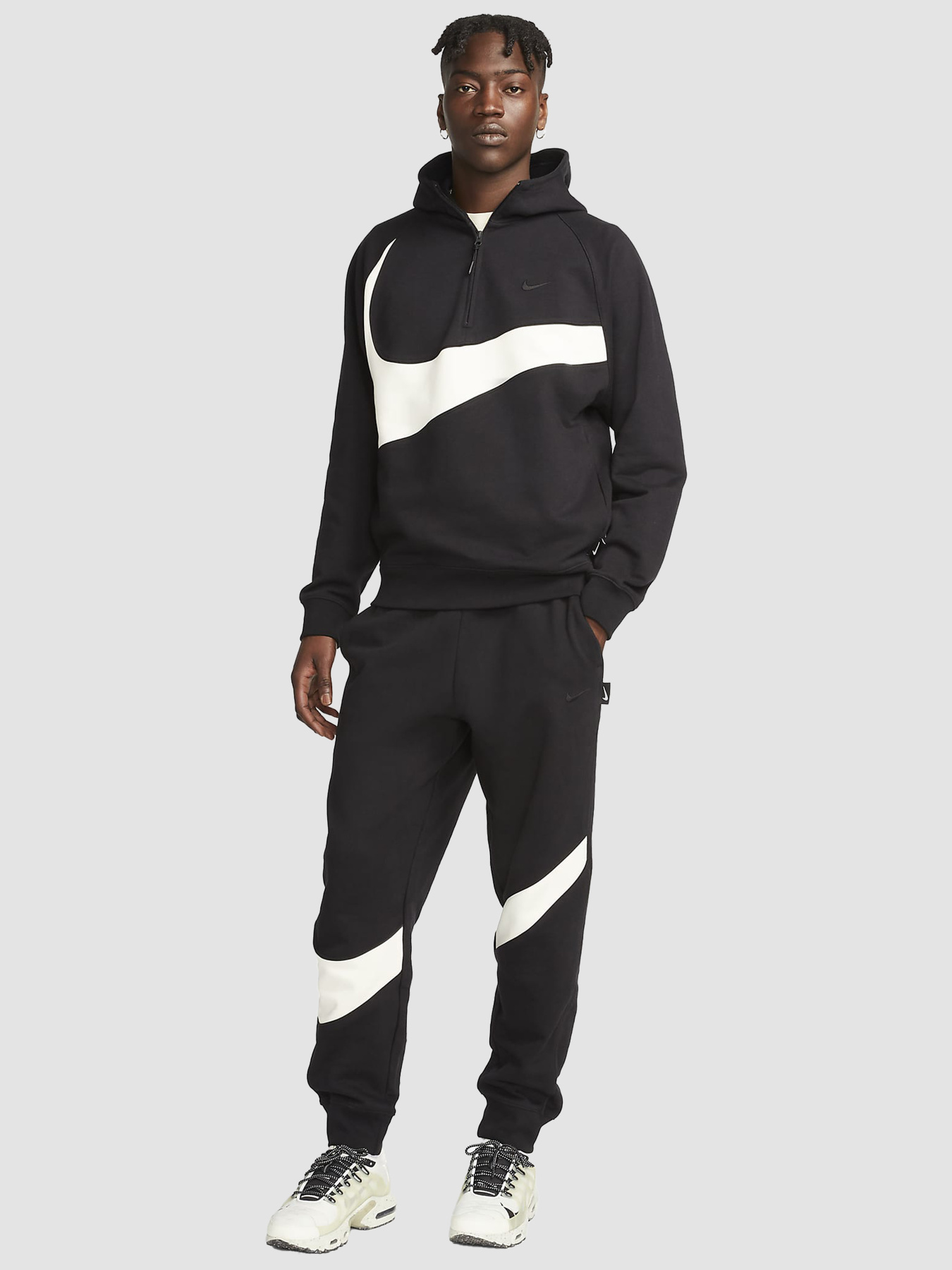 Штани NIKE Swoosh Fleece Trousers модель DX0564-013 Фото