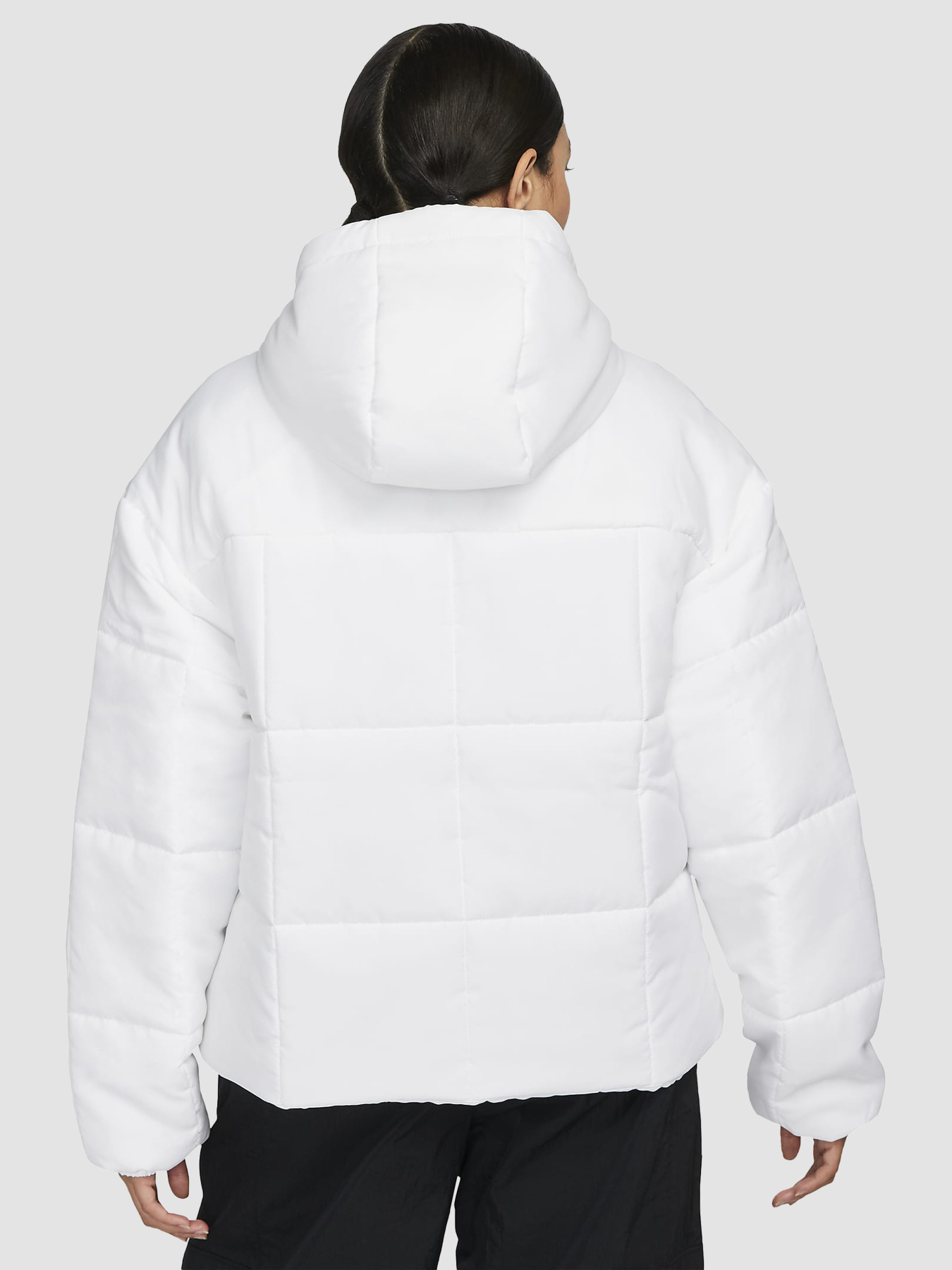 Куртки та дублянки NIKE Sportswear Classic Puffer Therma-Fit Loose Hooded Jacket модель FB7672-100 Куртки та дублянки NIKE Sportswear Classic Puffer Therma-Fit Loose Hooded Jacket модель FB7672-100 Фото
