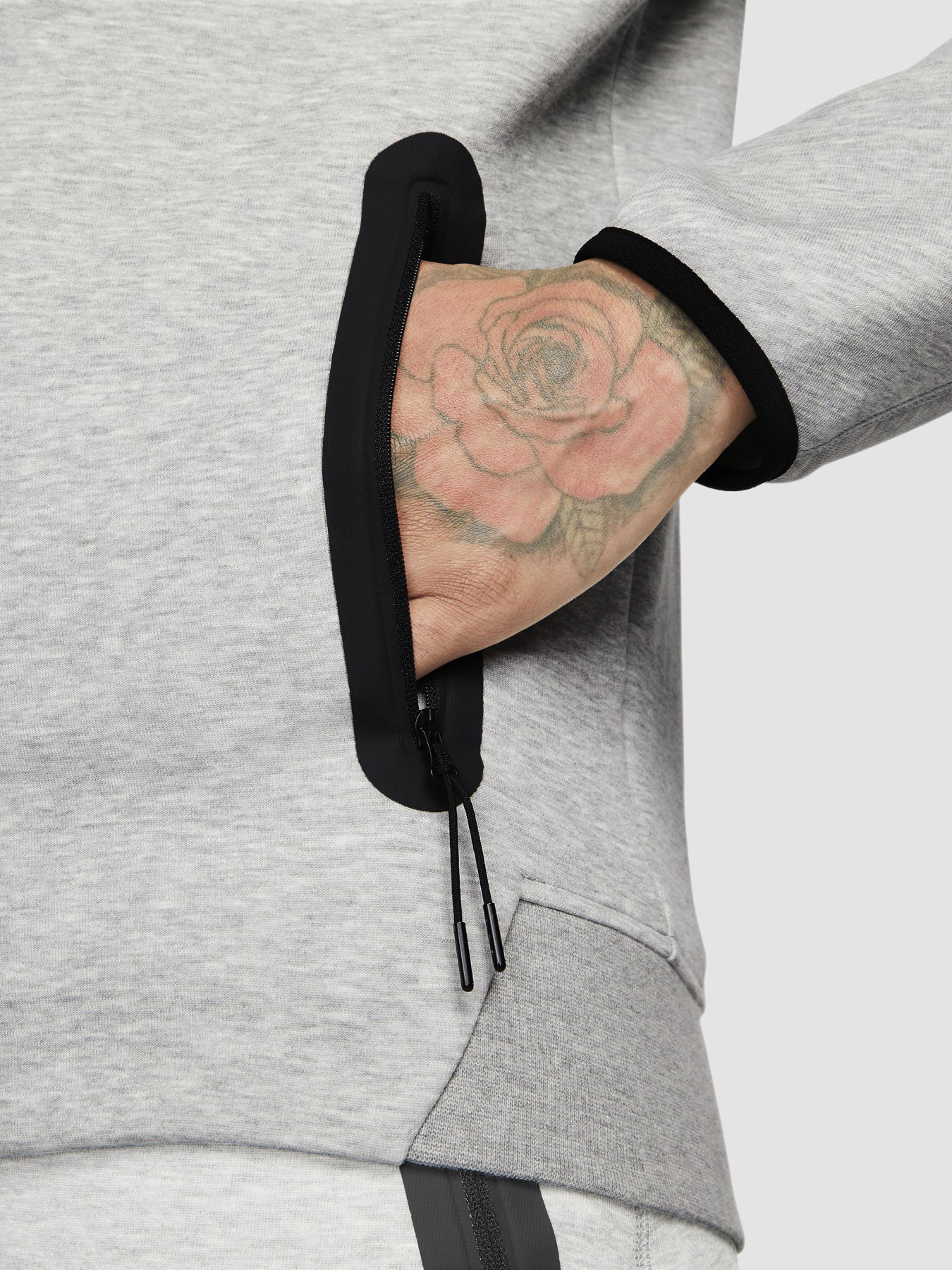 Худі та світшоти NIKE Tech Fleece Windrunner модель FB7921-063 Фото