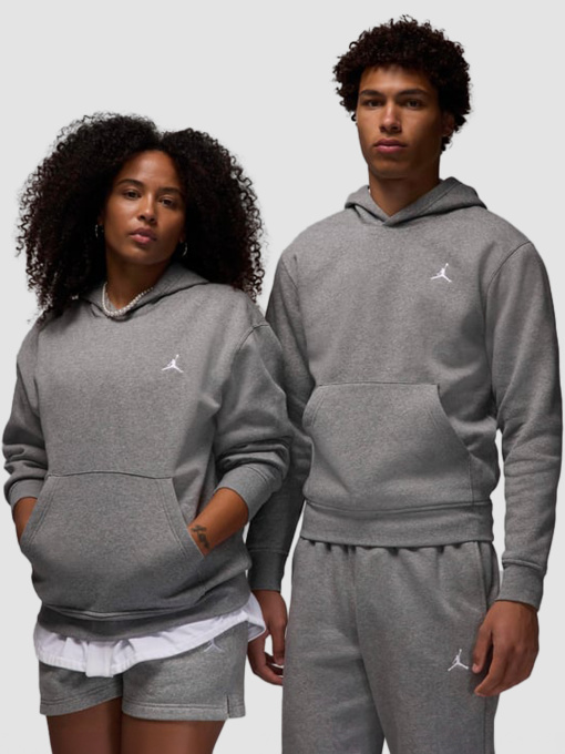 Худі та світшоти Jordan Brooklyn Fleece Carbon модель FV7281-091 Фото