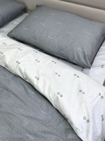 Комплект постельного белья Абстракционный дуэт двусторонний Ecotton модель 23672-21205 Фото