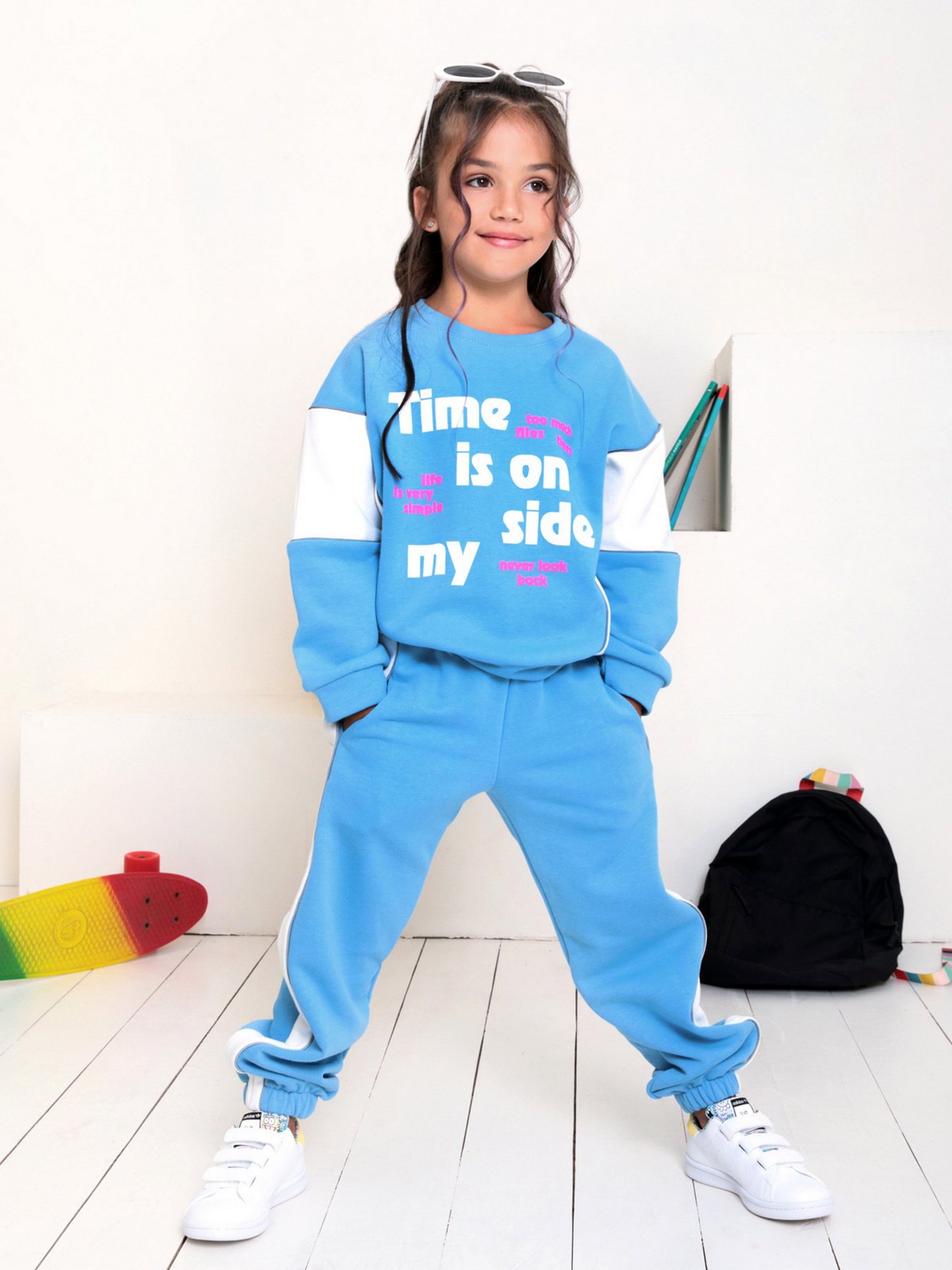 Костюми ISSA Plus модель CD-447_blue Фото