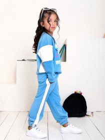Костюми ISSA Plus модель CD-447_blue Фото