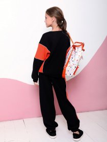 Костюми ISSA Plus модель CD-447_black Фото