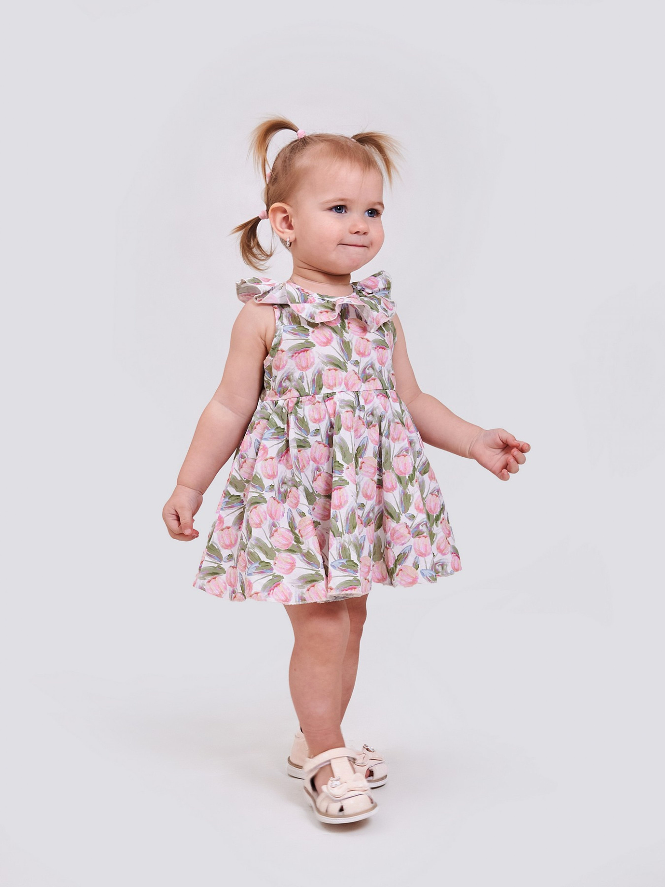 Одежда для младенцев SMIL модель smil_121078-1-risunok-rozovye-tulpany Фото