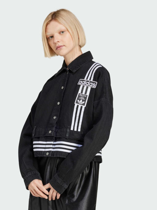 Куртки и дубленки Adidas Adicolor модель JJ3095 Фото