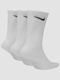 Шкарпетки та гольфи NIKE U Nk Everyday Ltwt Crew 3Pr модель SX7676-100 Фото