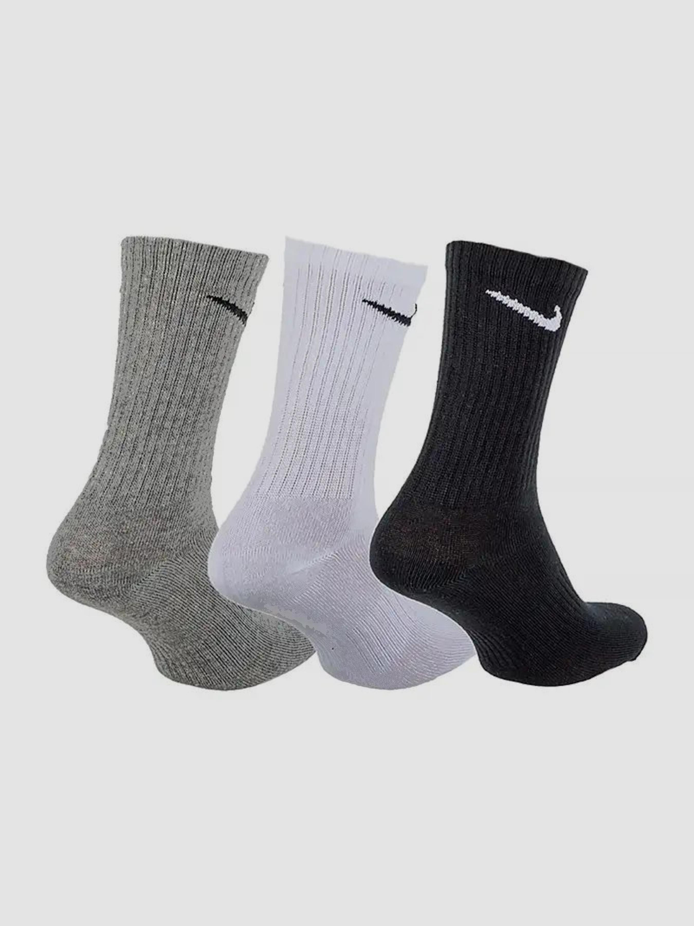 Шкарпетки та гольфи NIKE U Nk Everyday Ltwt Crew 3Pr модель SX7676-964 Фото