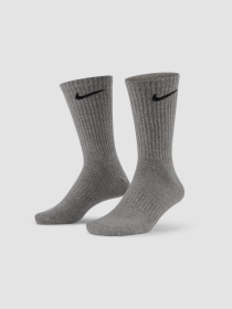 Шкарпетки та гольфи NIKE U Nk Everyday Ltwt Crew 3Pr модель SX7676-964 Фото