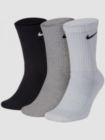 Носки и гольфы NIKE U Nk Everyday Ltwt Crew 3Pr модель SX7676-964 Фото