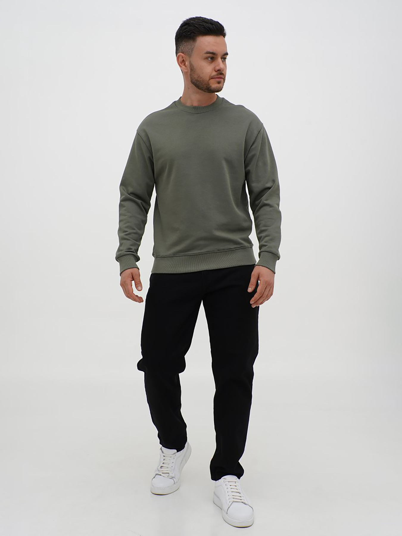 Худи и свитшоты Trend Collection модель TC12536OliveSVTSHT Фото