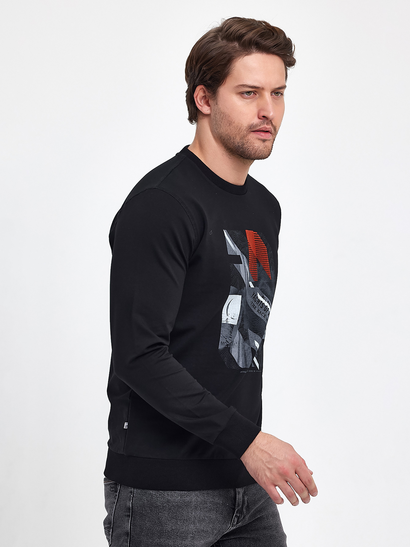 Худі та світшоти Trend Collection модель TC9555BlackSVTSHT Фото