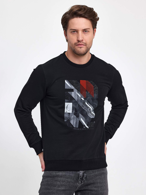 Худі та світшоти Trend Collection модель TC9555BlackSVTSHT Фото