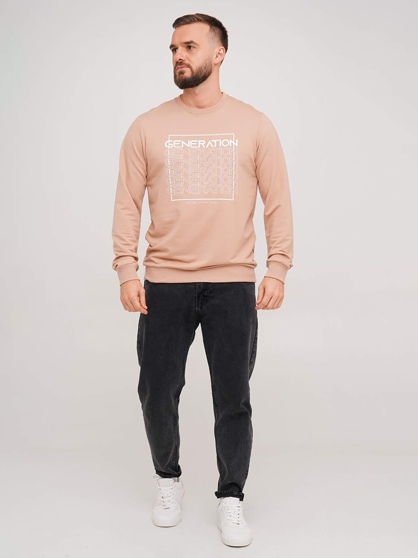 Худи и свитшоты Trend Collection модель TC7114BeigeSVTSHT Фото