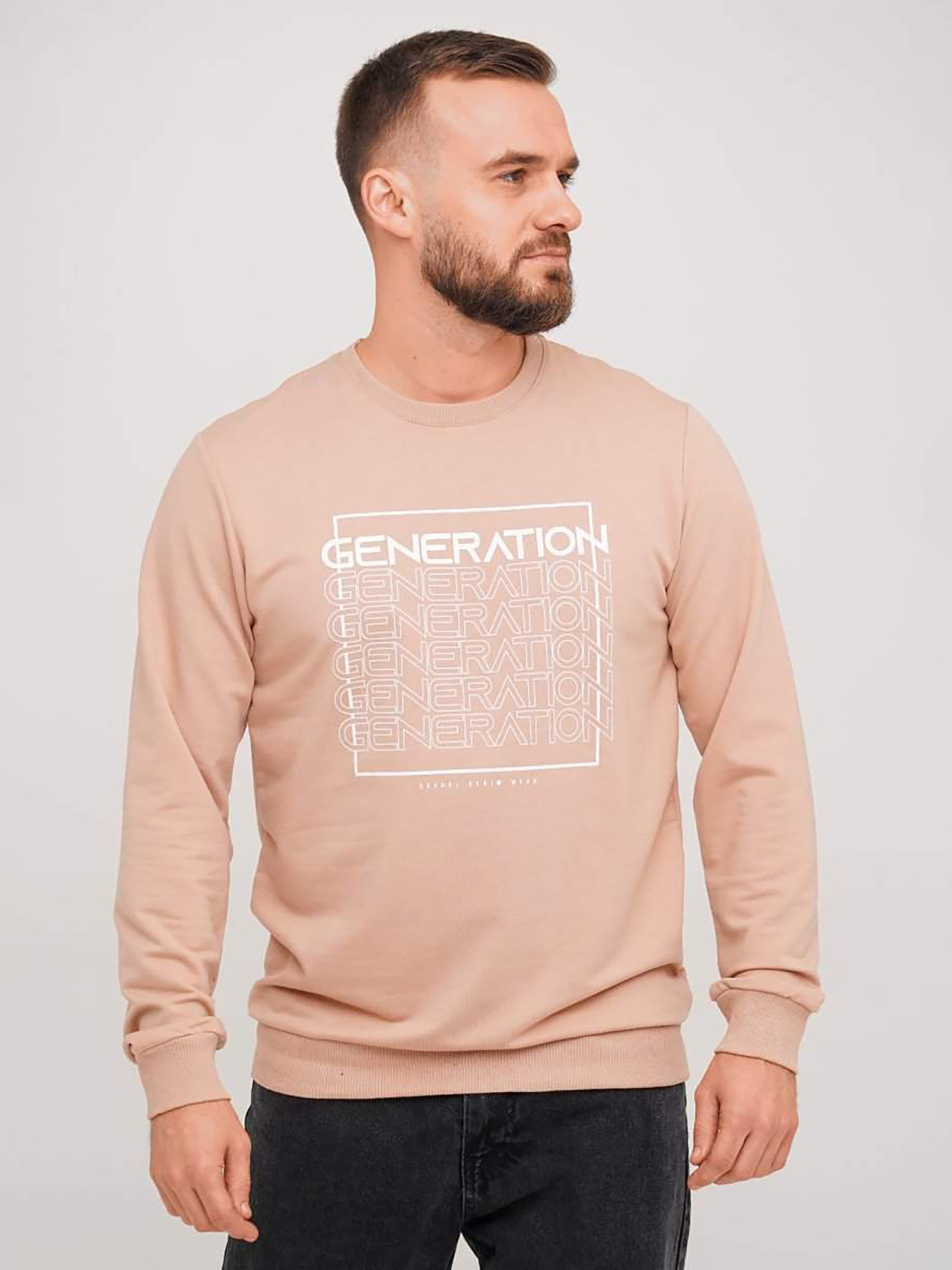 Худи и свитшоты Trend Collection модель TC7114BeigeSVTSHT Фото