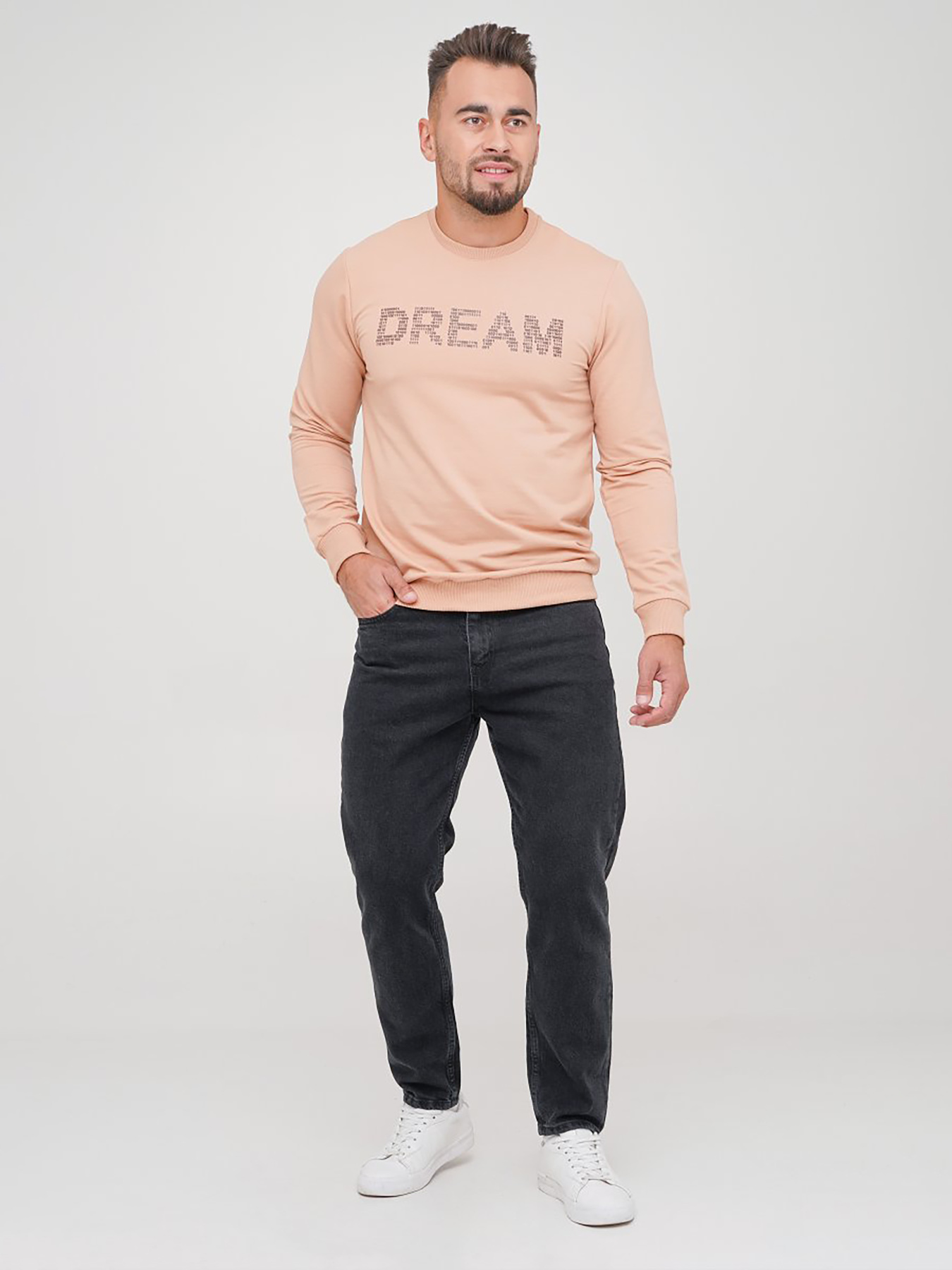 Худи и свитшоты Trend Collection модель TC6687BeigeSVTSHT Фото