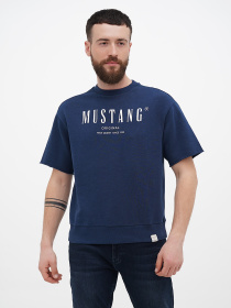 Футболки и поло Mustang Jeans Ben Crewneck SSleeve модель 1013870 Фото