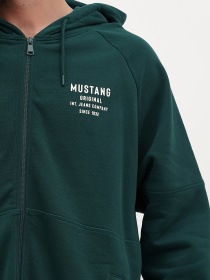 Худі та світшоти Mustang Jeans Bastian Paneled Zip- Up модель 1014510 Фото