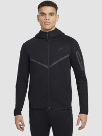 Худі та світшоти NIKE Sportswear Tech Fleece Windrunner модель HV0949-010 Фото