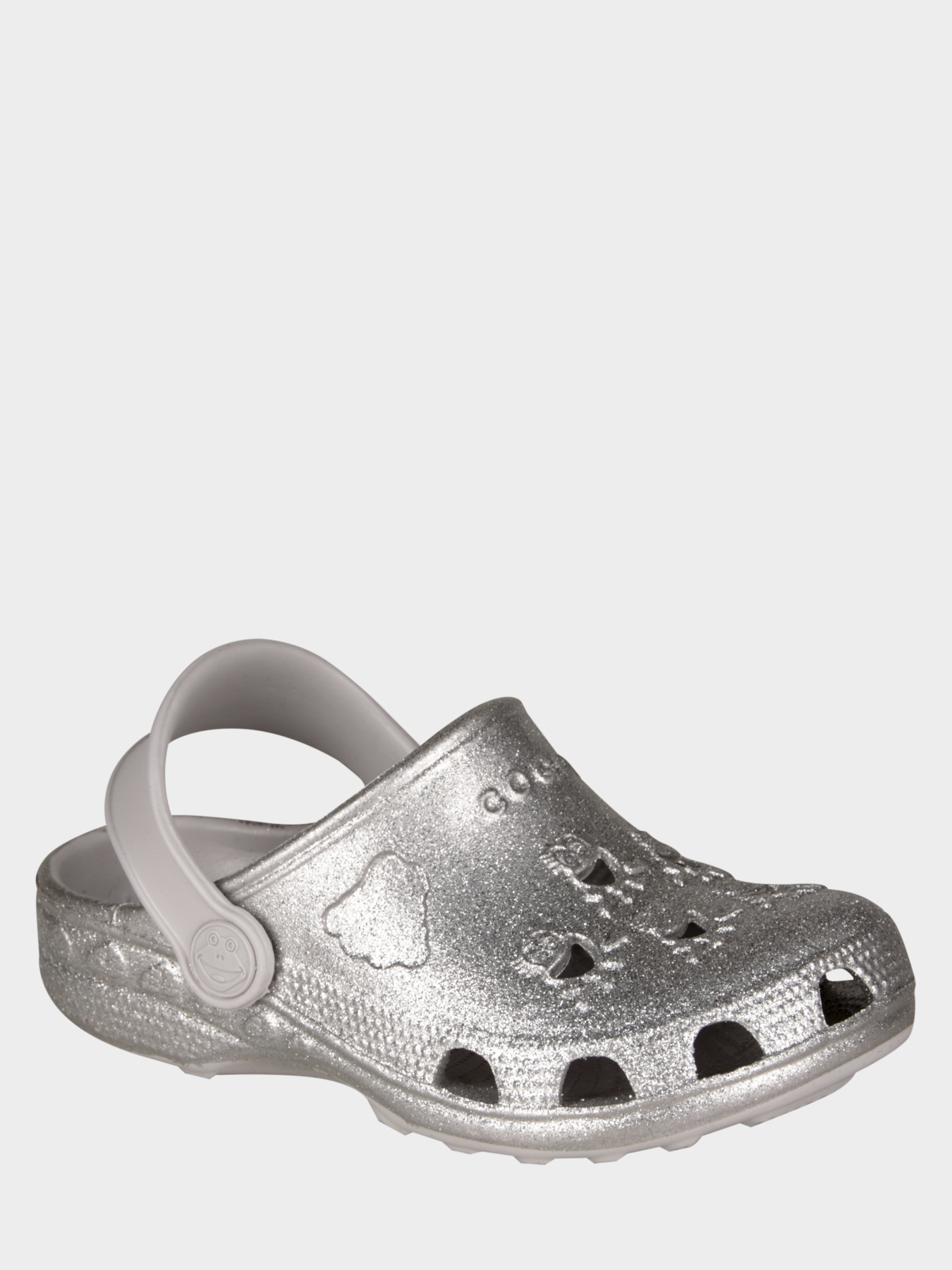 Шлёпанцы COQUI модель 8701Khaki_grey_glitter Фото