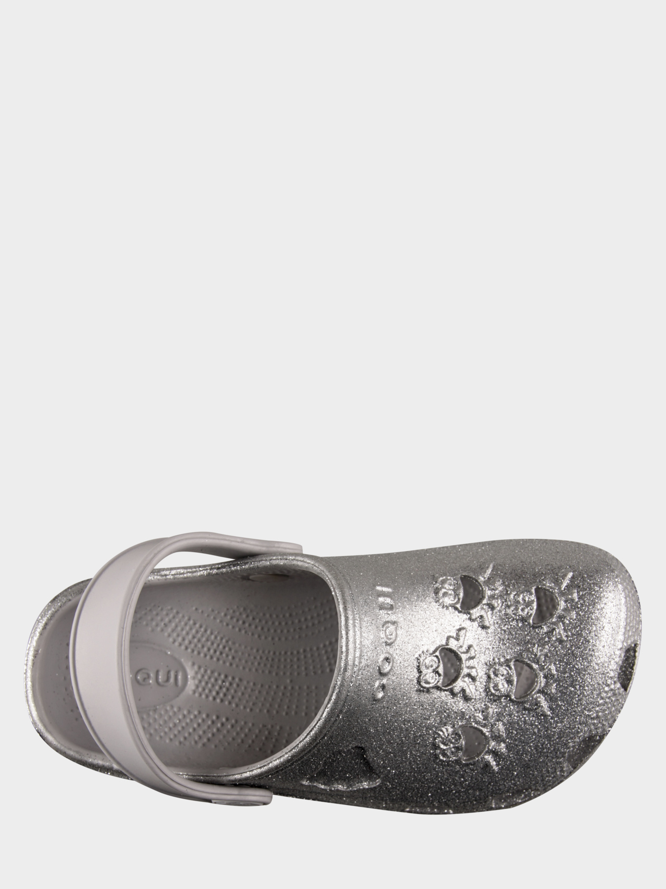 Шлёпанцы COQUI модель 8701Khaki_grey_glitter Фото