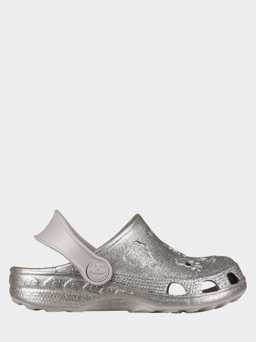 Шлёпанцы COQUI модель 8701Khaki_grey_glitter Фото
