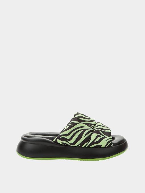 Шлёпанцы Keddo модель 847187/02-06E-black/green Фото
