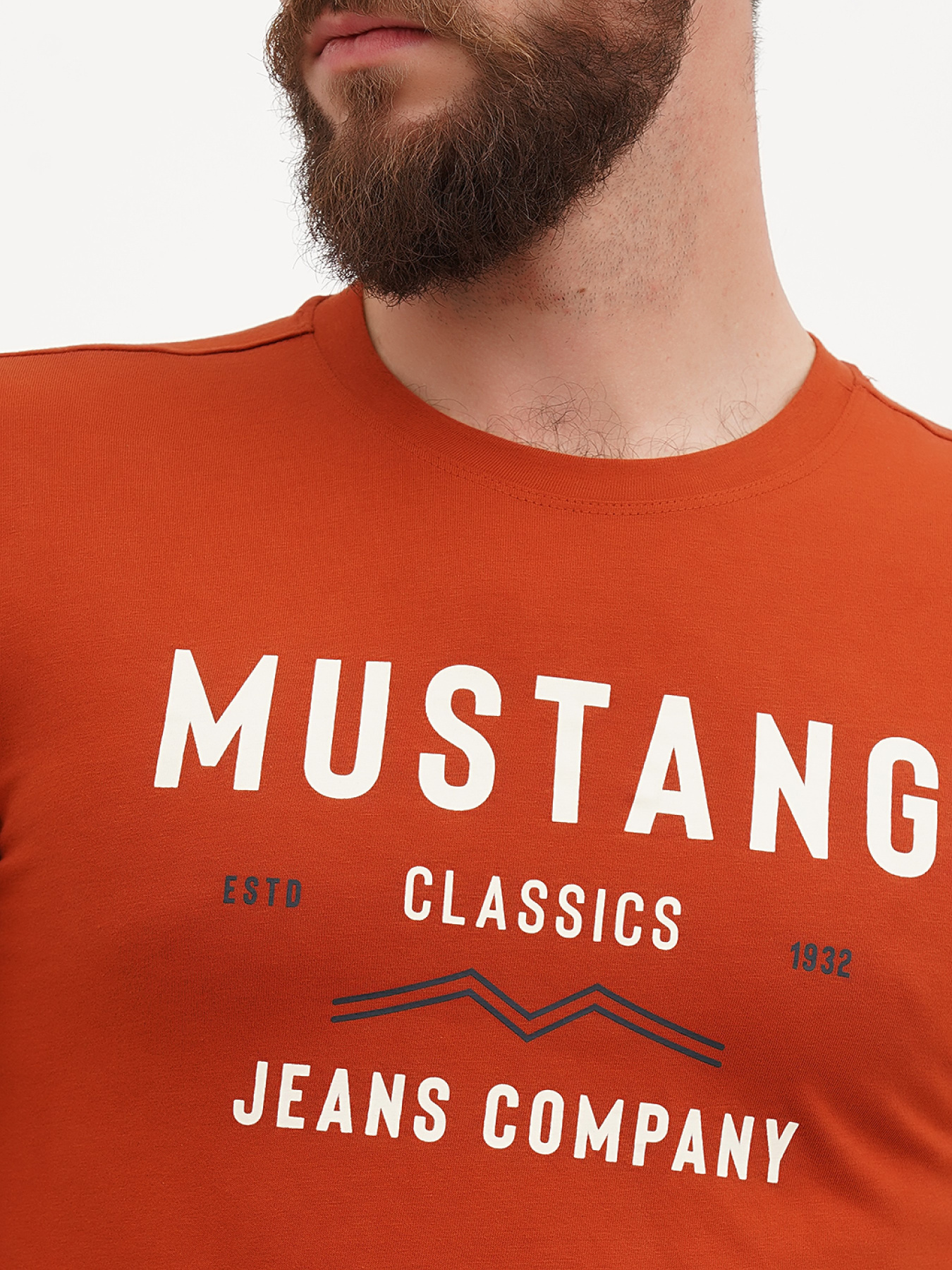Футболки и поло Mustang Jeans Alex C Print модель 1014446 Фото