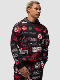 Худи и свитшоты Jordan Essentials Men's Printed Fleece модель HM7254-010 Фото