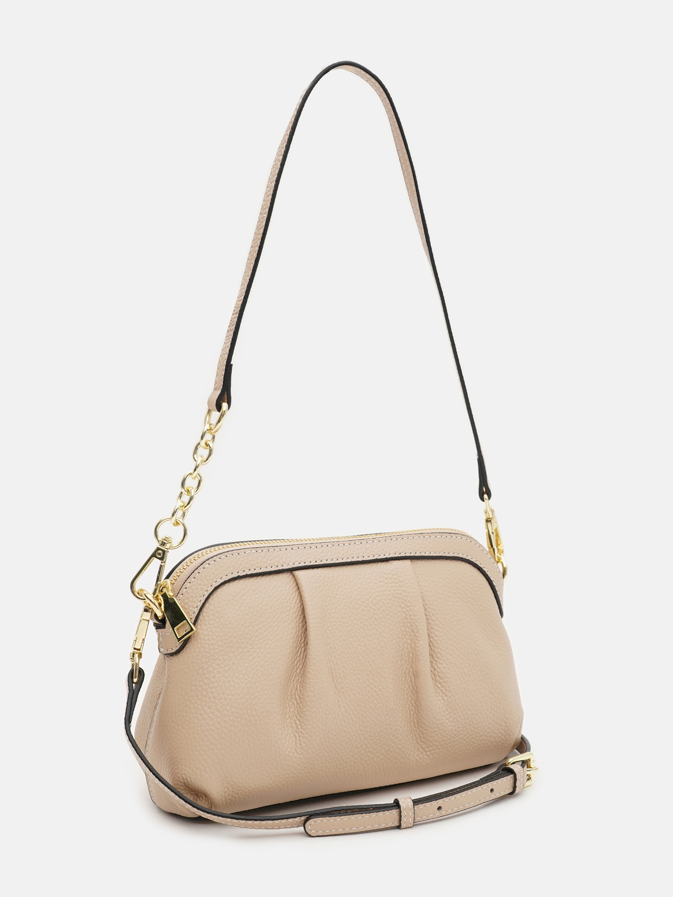Сумки Borsa Leather модель K16688be-beige Фото