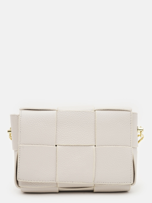 Сумки Borsa Leather модель K12118w-white Фото