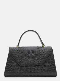Сумки Borsa Leather модель K1213D-black Фото