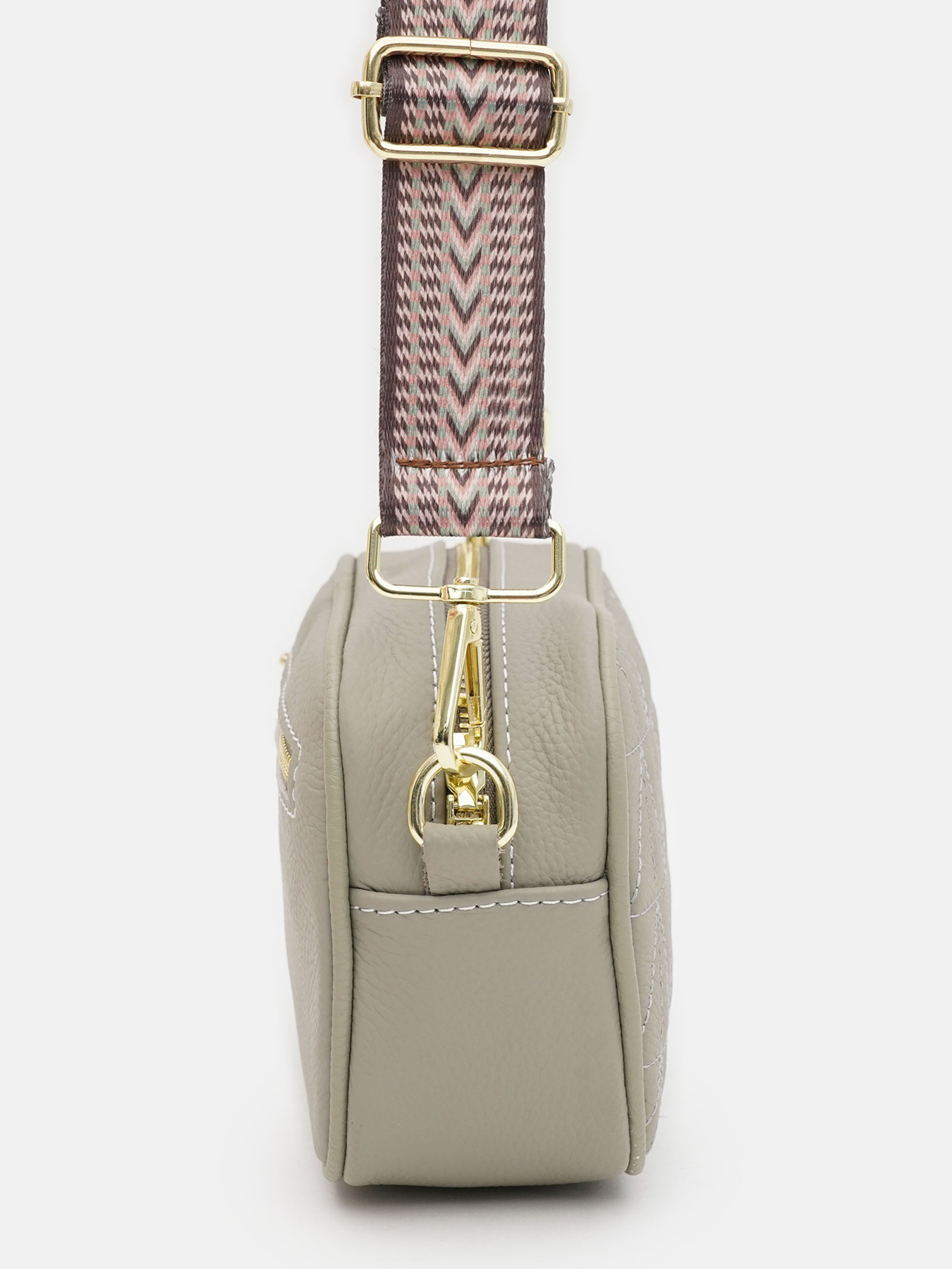 Сумки Borsa Leather модель K16602light.gr-gray Фото