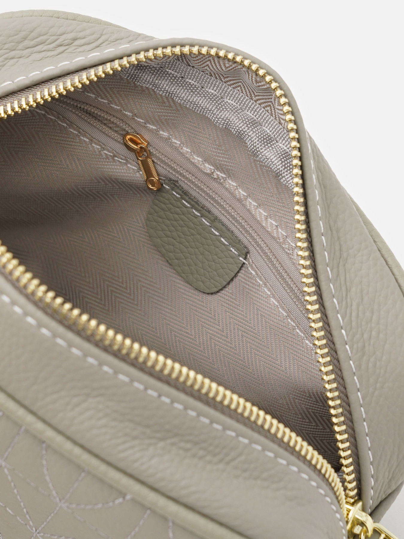 Сумки Borsa Leather модель K16602light.gr-gray Фото