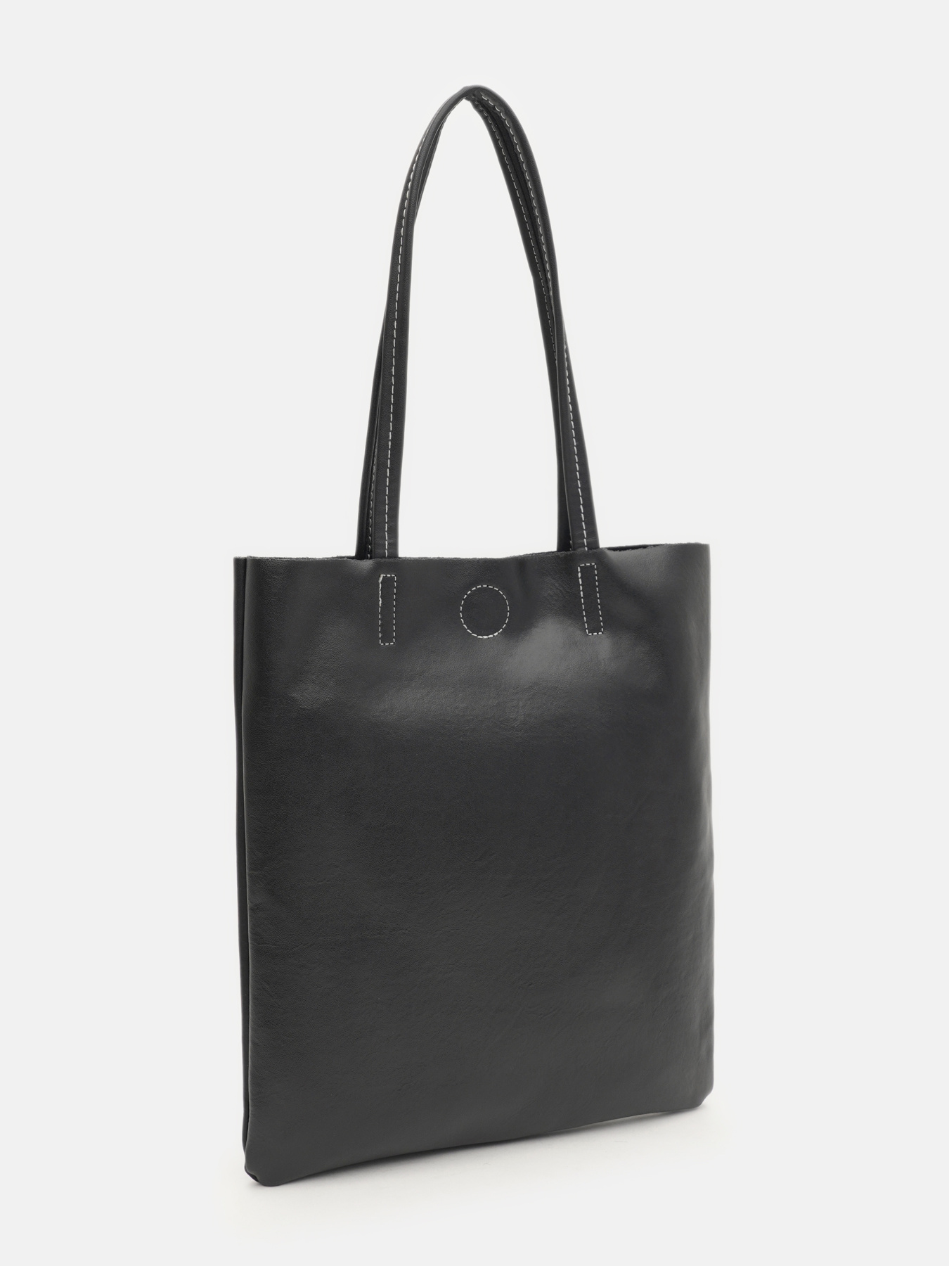 Сумки Borsa Leather модель K16609D-black Фото
