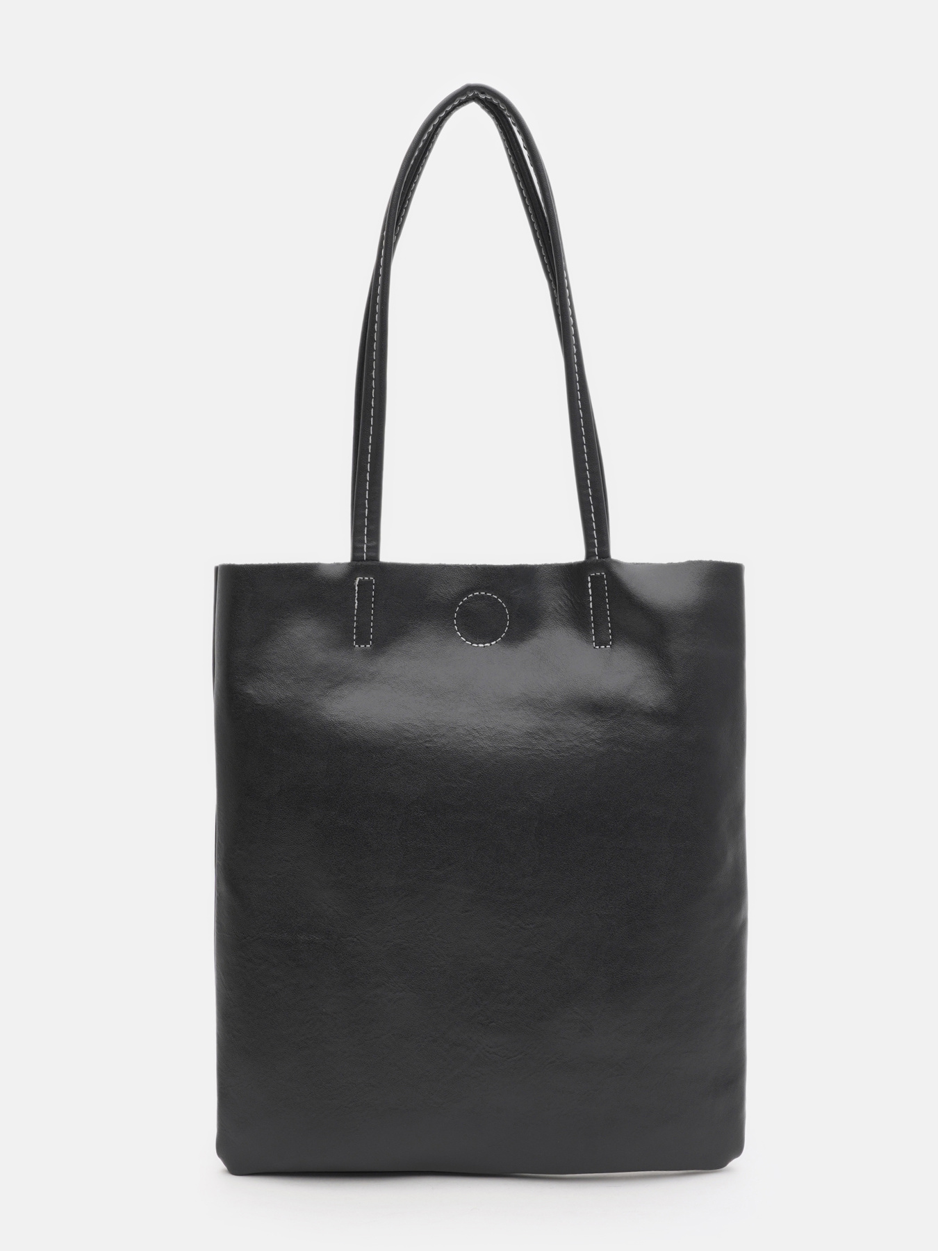Сумки Borsa Leather модель K16609D-black Фото