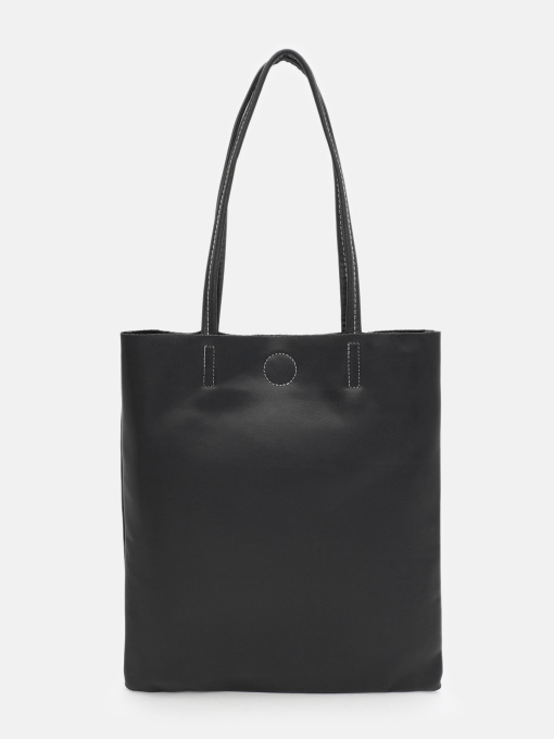 Сумки Borsa Leather модель K16609D-black Фото