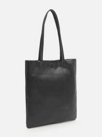 Сумки Borsa Leather модель K16609D-black Фото