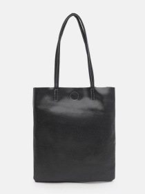 Сумки Borsa Leather модель K16609D-black Фото
