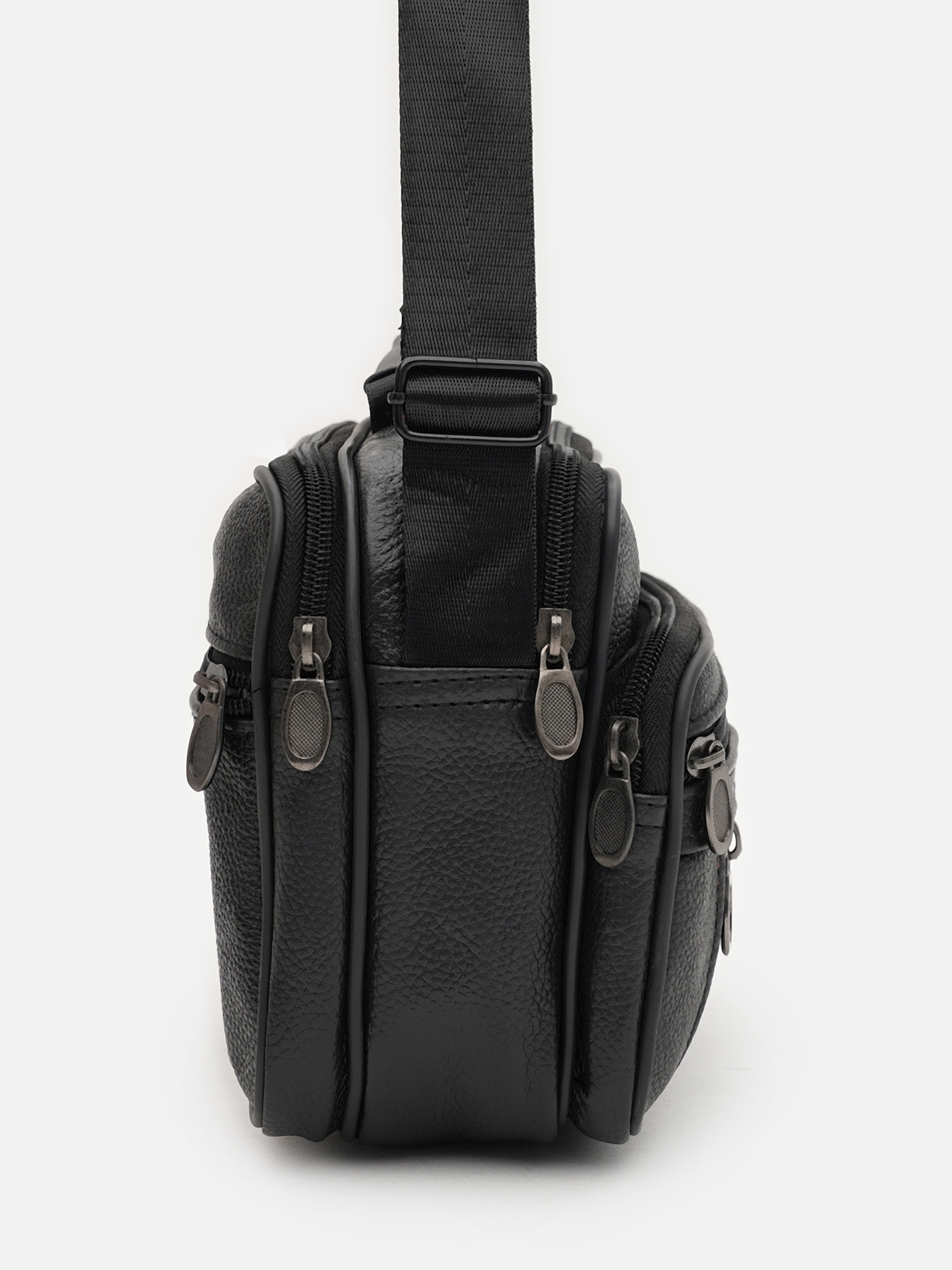Сумки Borsa Leather модель K16688-2bl-black Фото