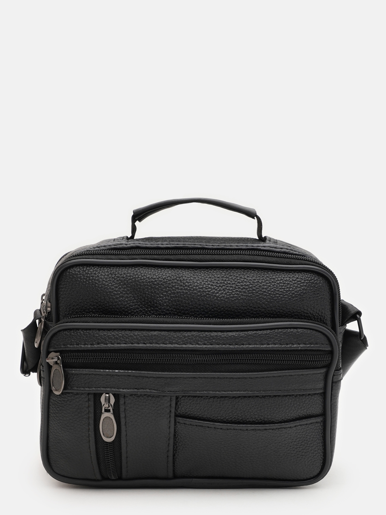 Сумки Borsa Leather модель K16688-2bl-black Фото