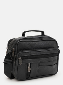 Сумки Borsa Leather модель K16688-2bl-black Фото