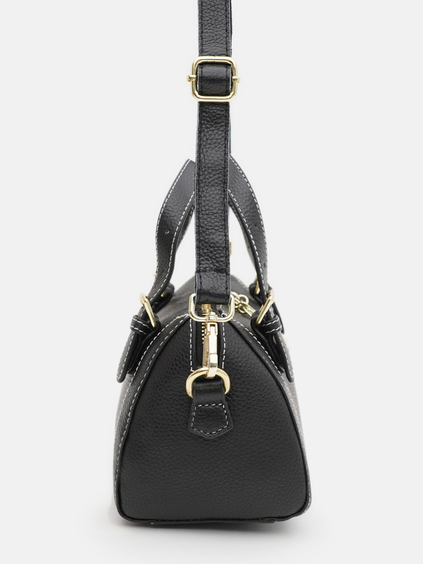 Сумки Borsa Leather модель K11331bl-black Фото
